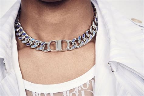 mens dior accessories|christian Dior men's necklace.